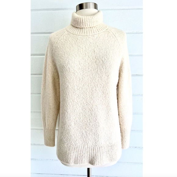 BABATON The Group 100% Alpaca Turtleneck in Cream - XS - Picture 1 of 10